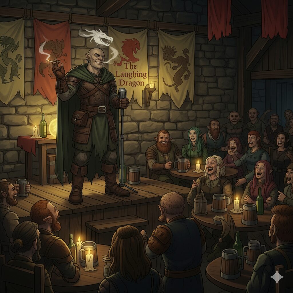 My Dungeons and Dragons CharAIchter Smokes and Thinks It Has a CAIreer in Stand Up Comedy